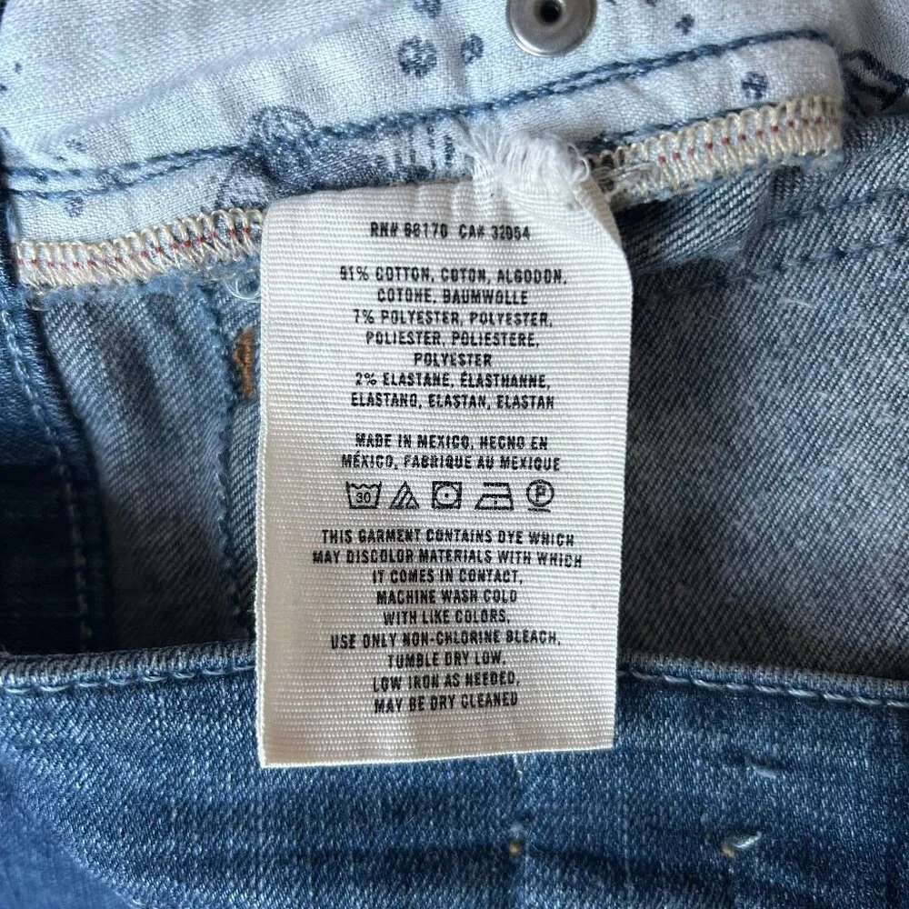 Pilcro (Anthropologie) Bootcut/Flare Jeans Women’s Size 25 – low rise - Picture 6 of 9